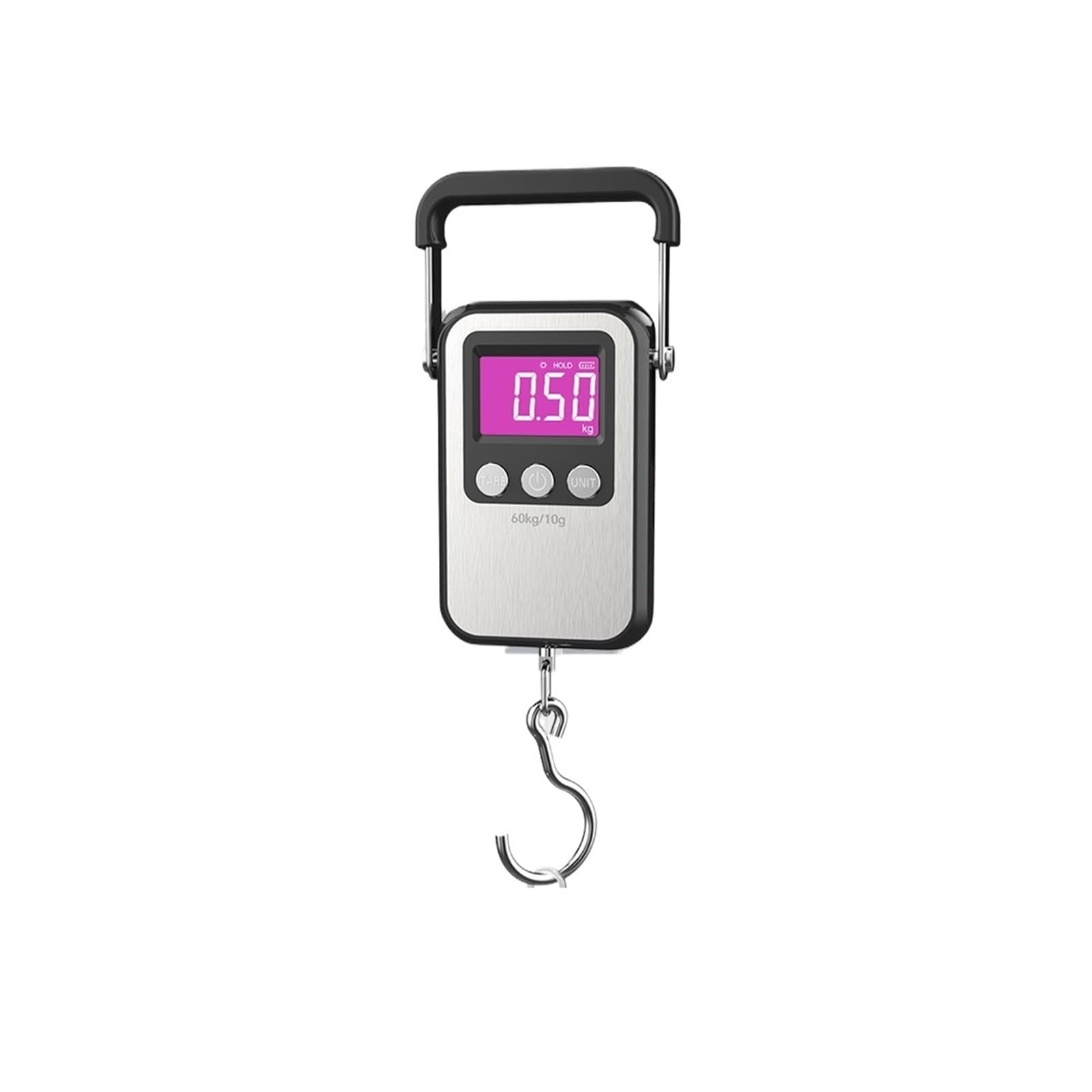 Bilancia sospesa digitale portatile, bilancia da pesca 60Kg/10g | Bilancia sospesa con display LCD