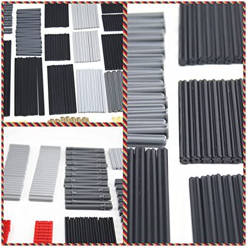 Image of Technical Pieces and Parts Axles Compatible with All Major Brands Building Block Bricks MOC Parts Cross Axles Set DIY Accessories (470 Pcs )
