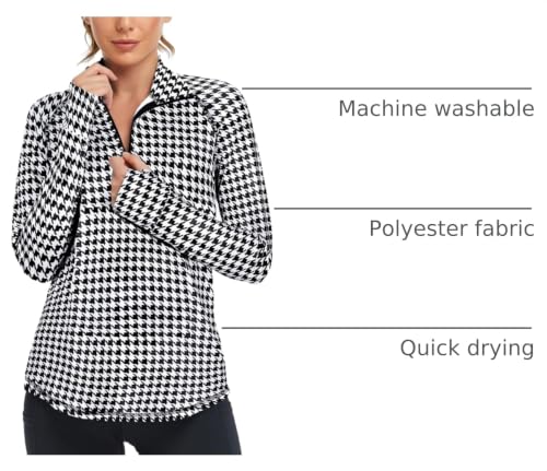 Image of Cucuchy Womens V Neck Golf Polo Shirts Moisture Wicking Sports Workout Tops