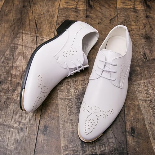 Mens Fashion Sneaker Oxfords Lace Up Leather Dress Business Comfort2