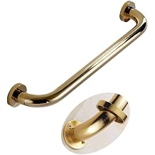 handrail Handrails Grab Bar Polished Brass for Bathtubs and Showers, Wall Mount Bronze for Bathroom Handicap-Slip for Elderly Children Pregnant Woman/D/52Cm