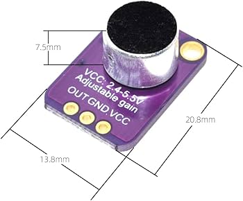 まいまい Amazon.com: WWZMDiB MAX9814 Microphone Sensor High Performance