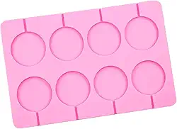Forma De Silicone Molde Pirulito 5cm Artesanal Confeitaria