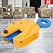 3T/ 6600Lbs Universal Vertical Plate Clamp Heavy Duty Industrial Lifting Clamp Opening 0-1.38in for Lifting and Transporting