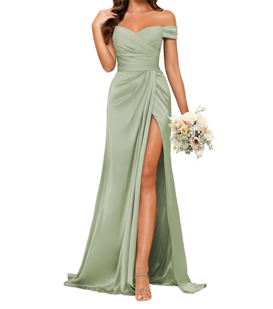 Strapless Satin Homecoming Dresses for Teens Graduation Party Gowns Corset Formal Red Carpet Gowns HLSA353 Dusty Sage UK32