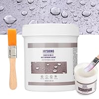 Transparentes Wasserdichtes Beschichtungsmittel, 300g Wasserdichte Isolier-Dichtstoff-Emulsion, Unsichtbares wasserdichtes für Innen und Außen Wasserdichte Isolierversiegelung für Badezimmer, Toilette
