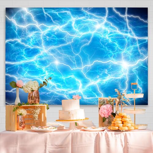 Fondo Fotográfico Azul Rayo 7x5 FT para Estudio miniatura 6