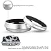 JJC LH-X100 Lens Hood Sun Shade with 49mm Filter Adapter Ring for Fuji Fujifilm X100VI X100V X100F X100T X100S X100 Digital Camera, Metal Material and Silver Color