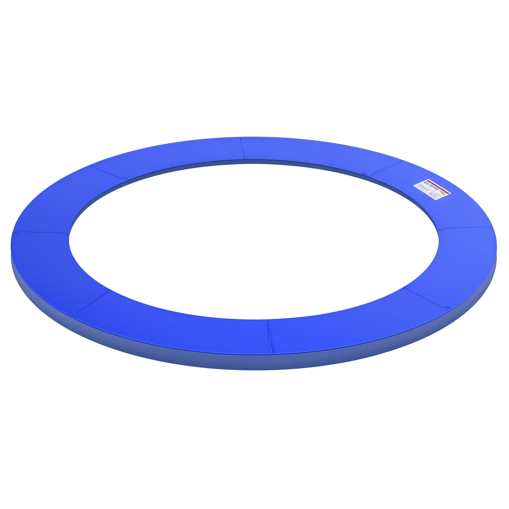 Homcom 8Ft Trampoline Pads Safety Enclosure Pad Trampoline Accessories Blue