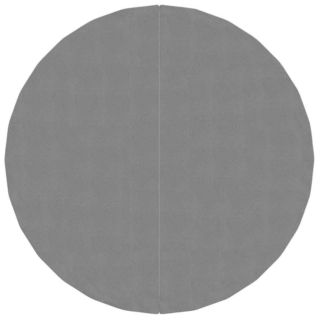 Telo per pavimento piscina grigio chiaro 244 cm poliestere geotessile