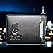 Leather Bat Wallet - Personalized wallet Man Woman, Superhero Mask - Slim Card Holder, Bat ID Heroic wallet- Unique Holiday Gift Birthday, Anniversary, for Dad, Husband, Boyfriend, Wife, Father's day