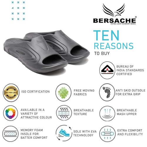Image of BERSACHE Extra Soft Classic Casual with Regular wear with Ultra Soft & Flexibility Technology Clog for Men's & Boy's