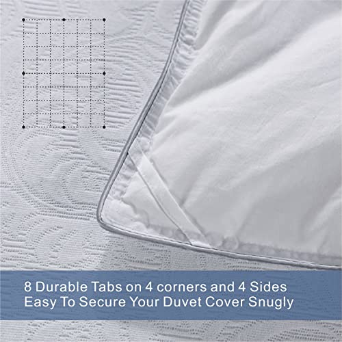 Couette alternative pour lit King Size blanche et douillette Maple Down - 5