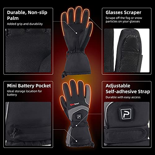 PROSmart Heated Gloves Rechargeable Electric Heating Glove - Thermal Warming Gloves with 4400mAh Battery for Men Women… - Image 5