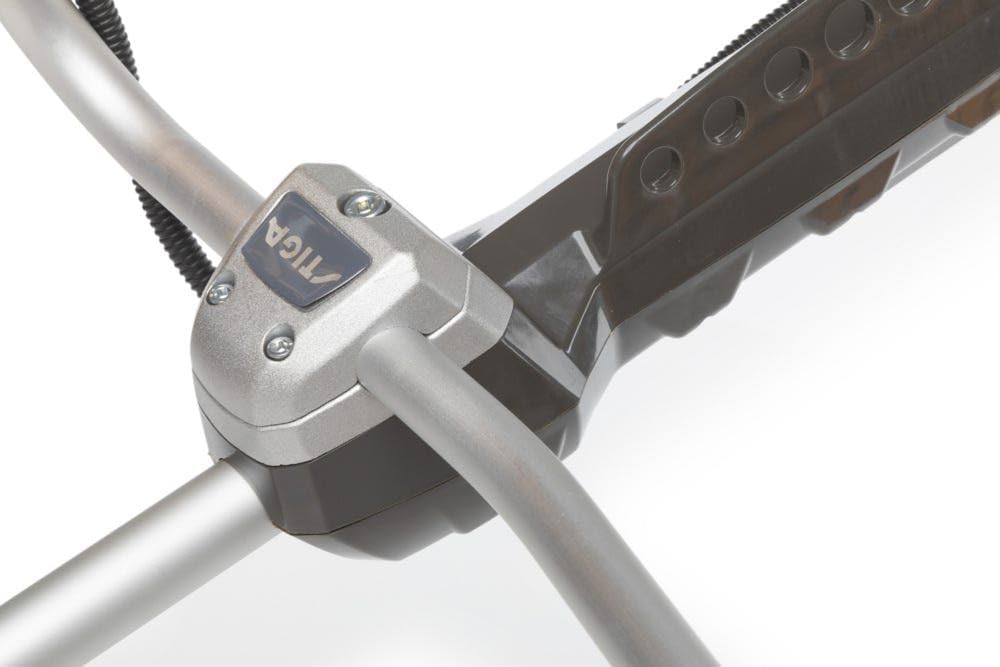 Close-up of STIGA BC 555 B handlebar attachment