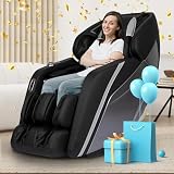 Osaki Ador 3D Integra | Black | 3D SL-Track Full Body Airbag & Roller Massage Chair | Zero Gravity | Back & Calf Infrared Heat | Foot Roller | Heart Rate Monitor | Space Saving | Bluetooth Speaker