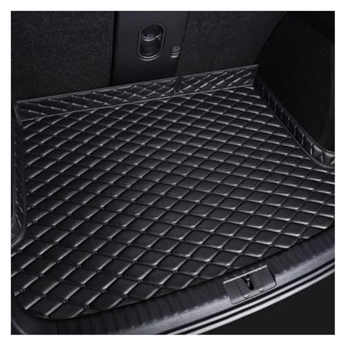 Tapis de coffre noir avec protection de plancher durable pour voiture Kia Cadenza