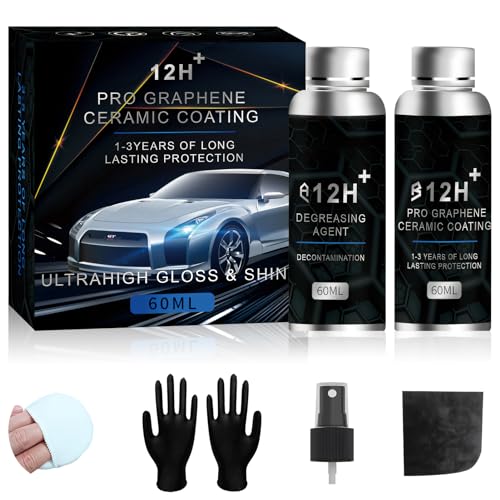 2024 Graphene Ceramic Coating - 12H keramische afdichting auto, 1...