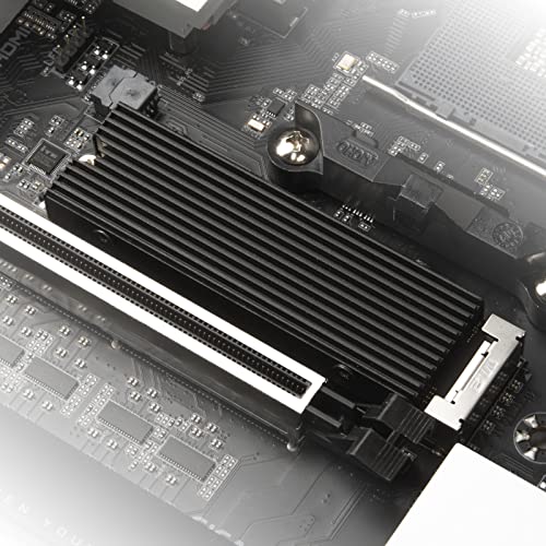 Image of SilverStone Technology TP05 Slim-Profile Aluminum Alloy M.2 SSD Cooling kit, SST-TP05B