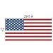 Hooke Road Wrangler JL & Gladiator Grill Insert Flag Grille Mesh Bug Screen Deflector for 2018-2025 Jeep JL Wrangler & Gladiator JT (Distressed U.S. Flag Old Glory)