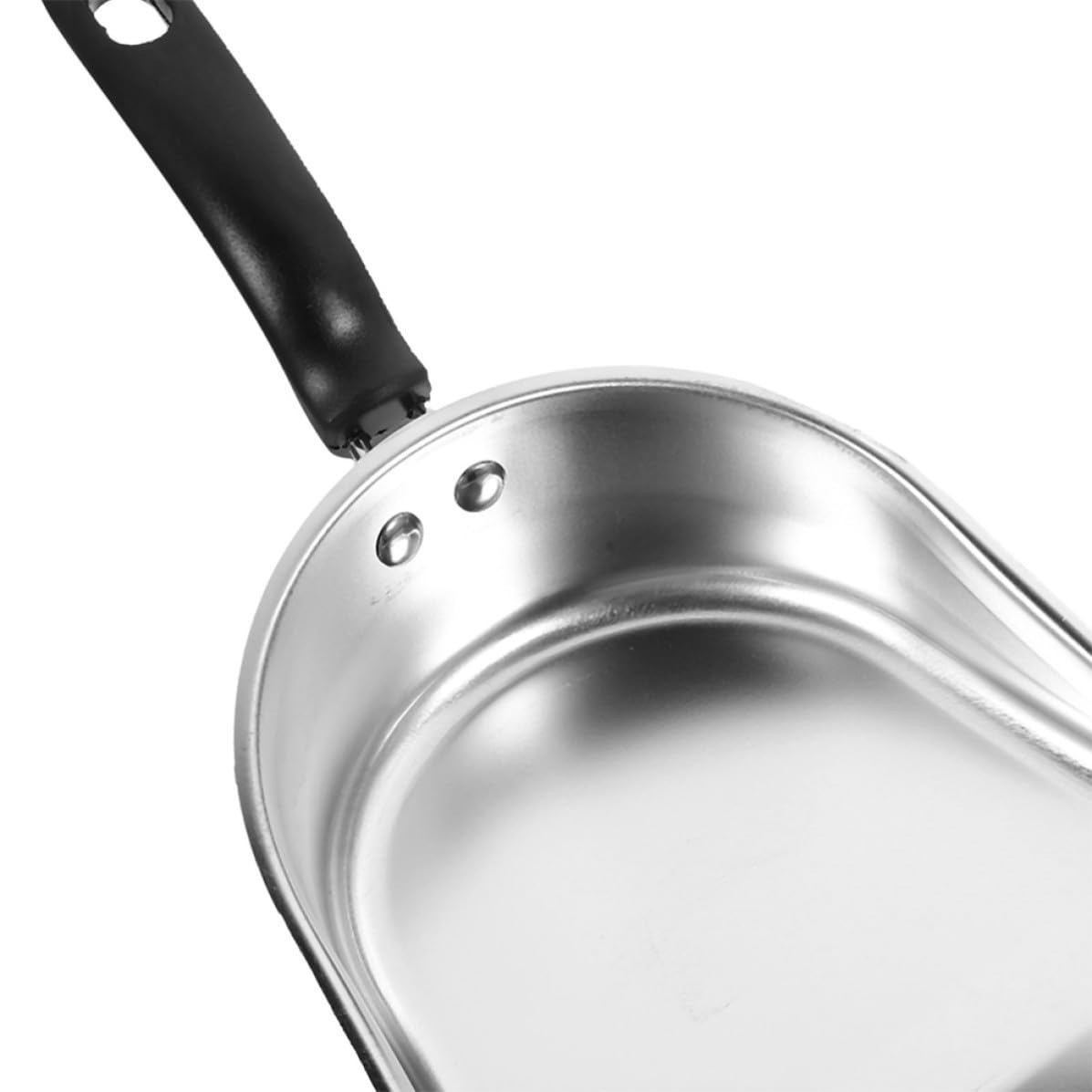 Recogedor de Mano de Acero Inoxidable, Pala Práctica para Limpieza