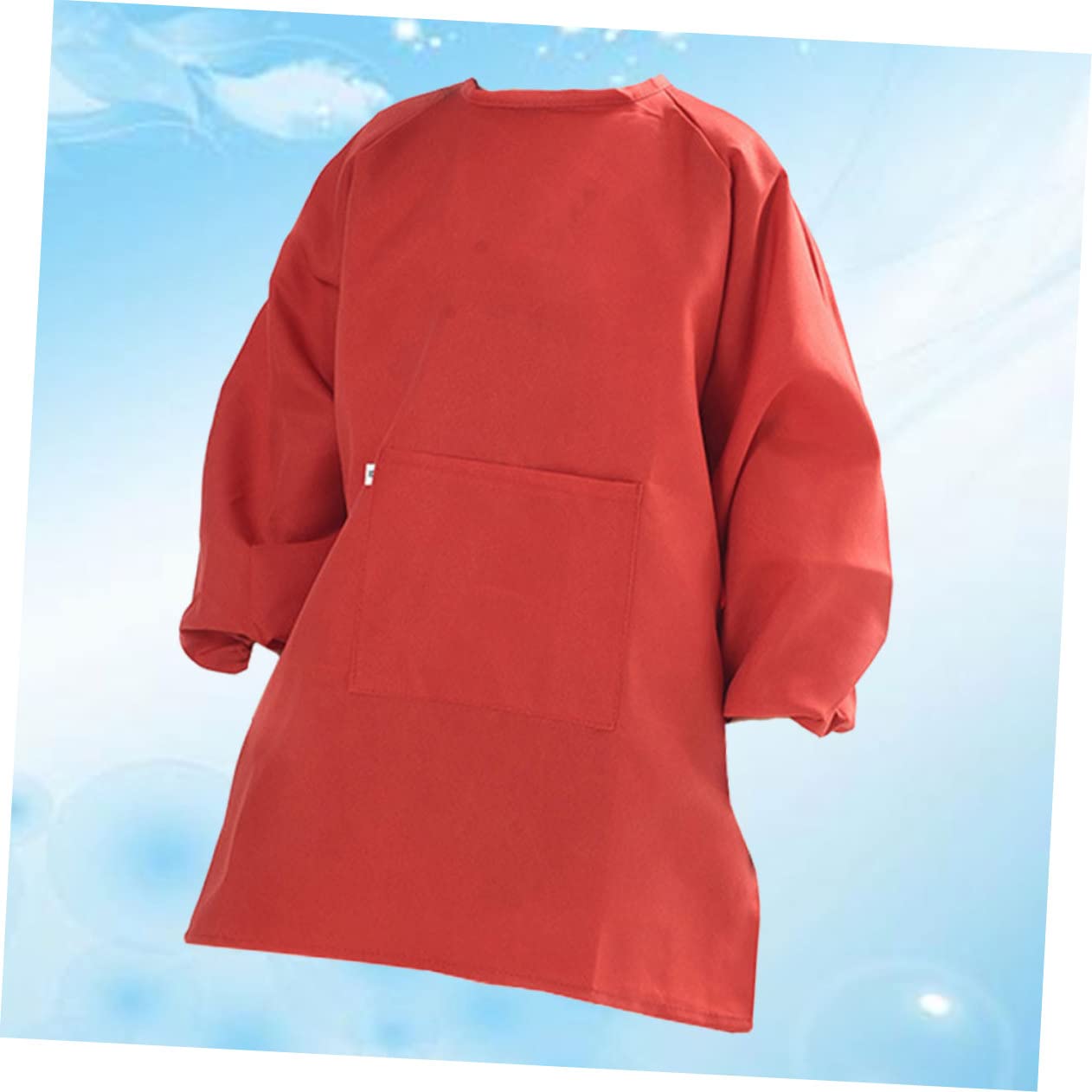 UPKOCH 3stücke Rotes Langarm-schürze Für Junge Mädchen Malerschürze Und Schutzkleidung Und Wiederverwendbar Für Kreative Aktivitäten Und Kunstprojekte s