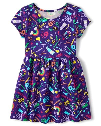 Image of The Children's Place Girls' Short Sleeve Dressy Dress