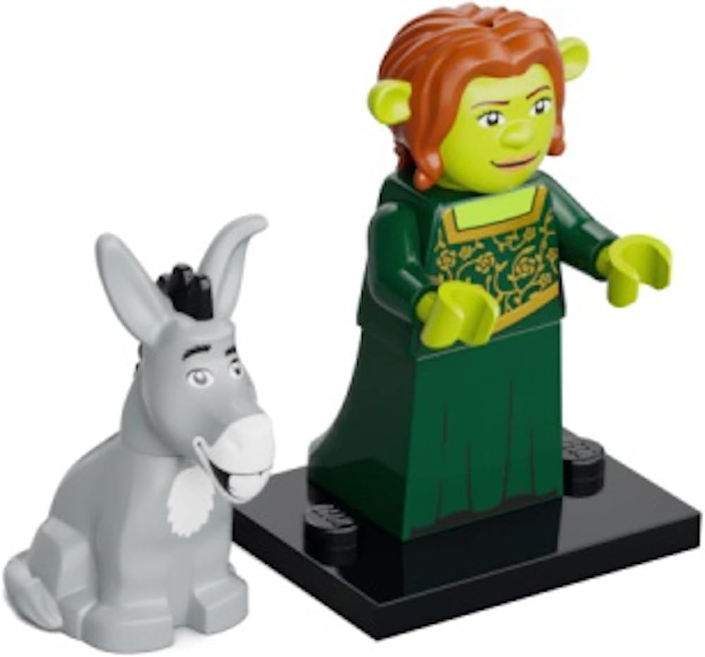 LEGO Minifigures Shrek Fiona and Donkey 71053