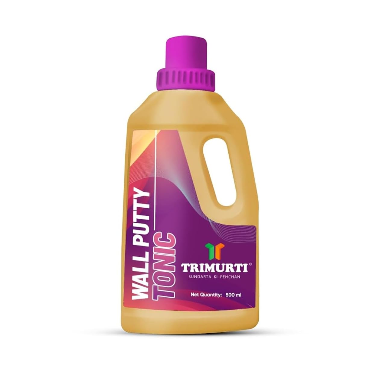 Trimurti Interior Wall Putty For Application, Strong Adhesion Less Paint Consumption, Glossy Finsh, Extra Coverage, Sanding and Leve Flexible Putty with Excellent Bonding