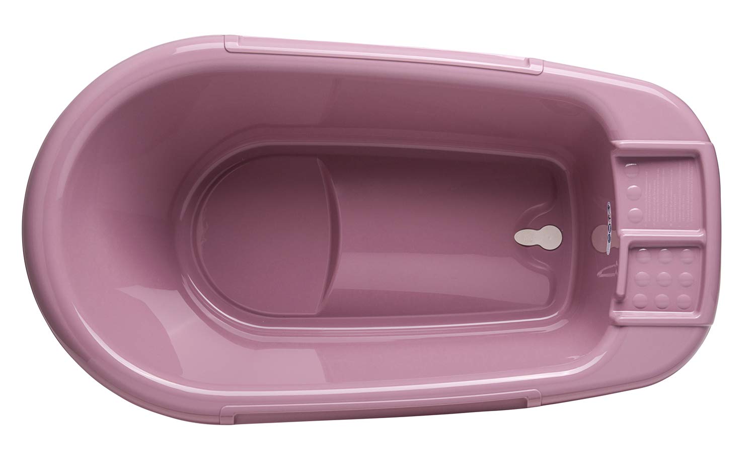 Rotho Babydesign Baby Badewanne Bella Bambina - Rosa Badewanne speziell für Babys und Kinder - Ideal für sicheres und komfortables Baden
