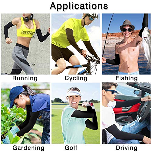 UV Protection Arm Coverings Sleeves United-States-Postal-Service-post-office-white-Elbow Sleeve for Men Women Courier