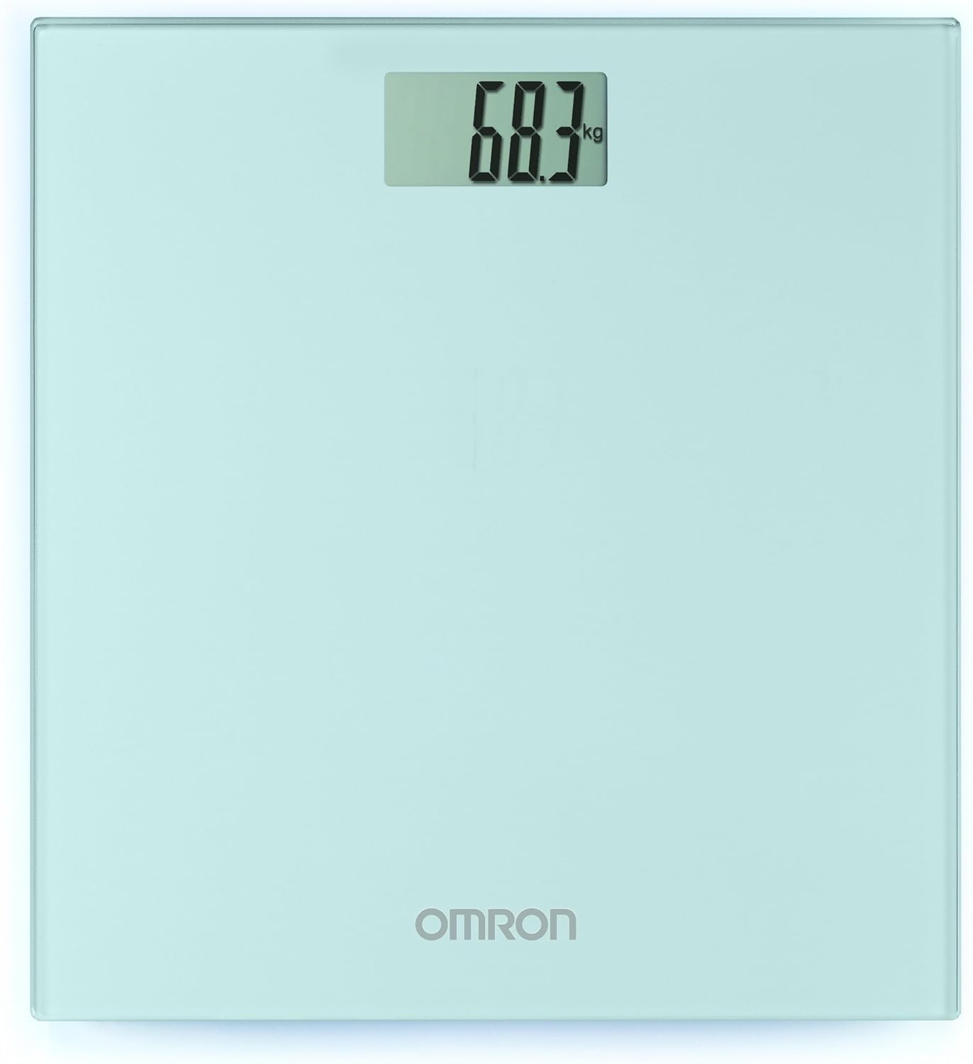 OMRON HN289 Báscula personal digital de diseño extraplano | El encendido y apagado automático y su diseño extraplano y elegante facilitan el pesaje diario
