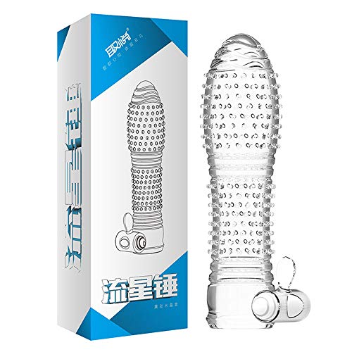 Capa Peniana Vibratória com Anel para Escroto 13,5 cm x 3,8 cm