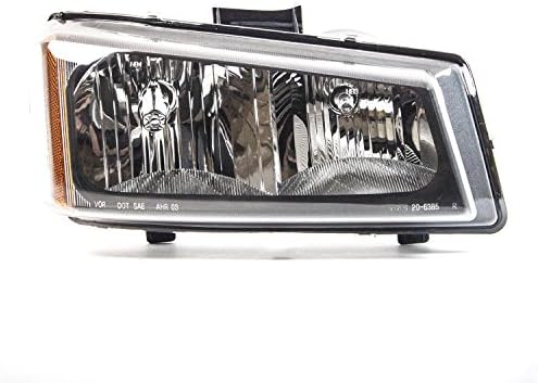 TYC Right Headlight Assembly Compatible with 2003-2006 Chevrolet Silverado