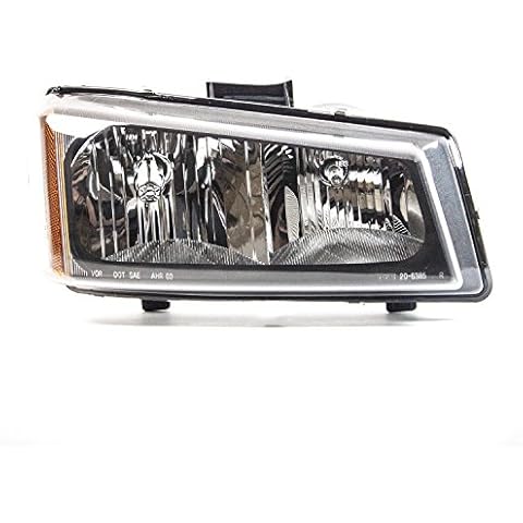TYC Right Headlight Assembly Compatible with 2003-2006 Chevrolet Silverado Cover