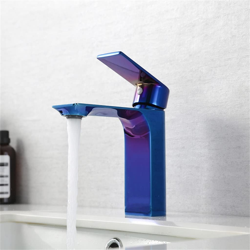 Mitigeur de lavabo salle de bain vintage chrome robinet eau chaude froide