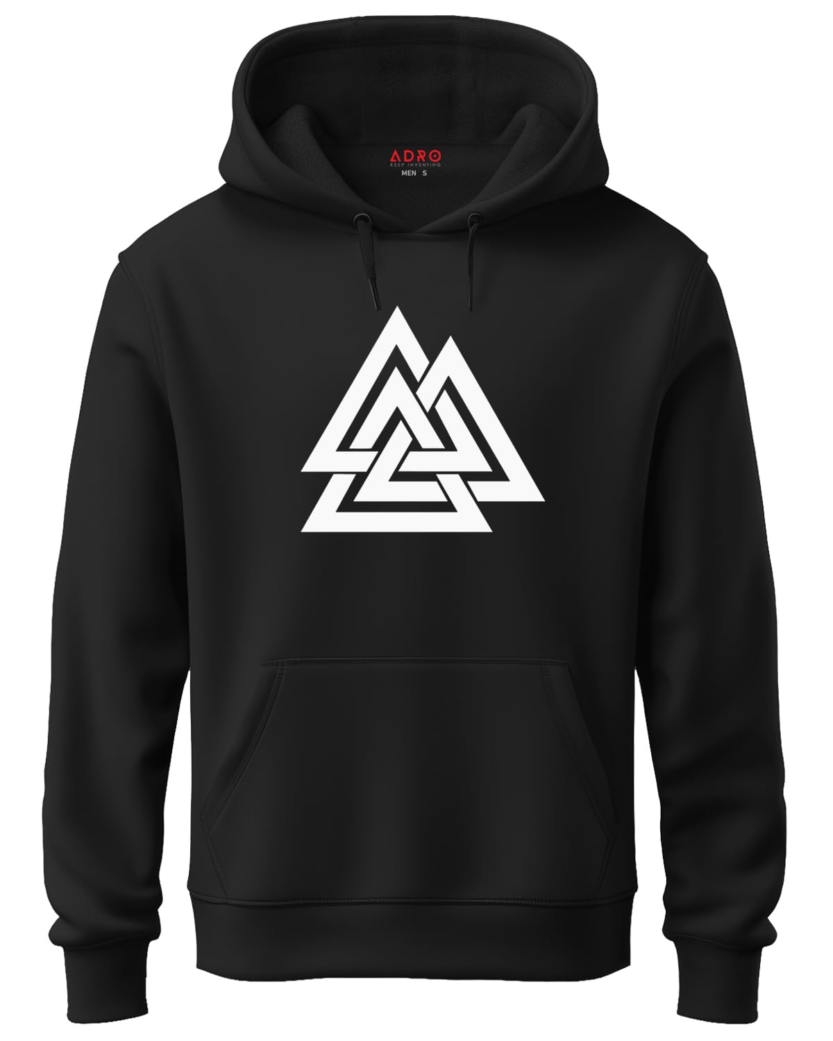 adro Cotton Triangle Men's Printed Hooded Hoodies/Sweatshirts-picture-49