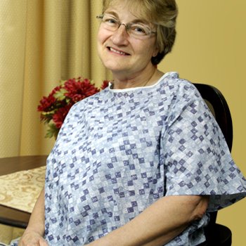 Patient Gown 80” Sweep White