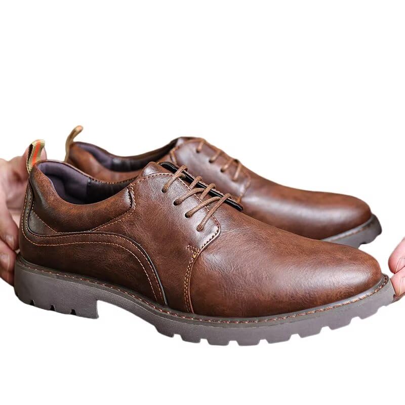 Non Slip Dress Shoes for Men Retro Business Classic Dressy Shoe Hiking Workout Outdoor Sneakers Footwear
