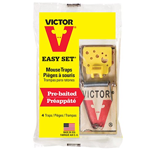 Image of Victor Easy Set Mouse Trap - 18 Pack (72 Total Traps)