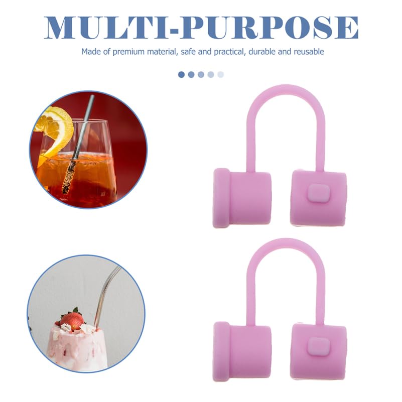 Tapas de silicona para pitillos 30 piezas reutilizables miniatura 2