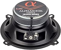 Vista 5 de Alphasonik 1 par de altavoces NS52 Neuron Series de 5.25" (300 vatios máximos para el par) 150 vatios máximos por altavoz, altavoz de audio