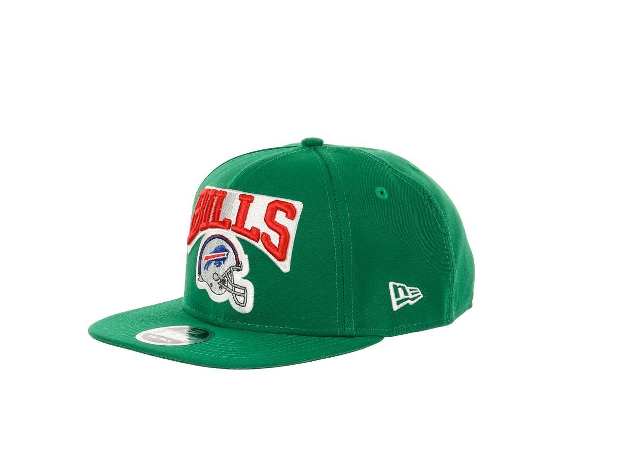 New Era Buffalo Bills NFL Vintage Green 9Fifty Original Fit Adjustable Snapback Cap