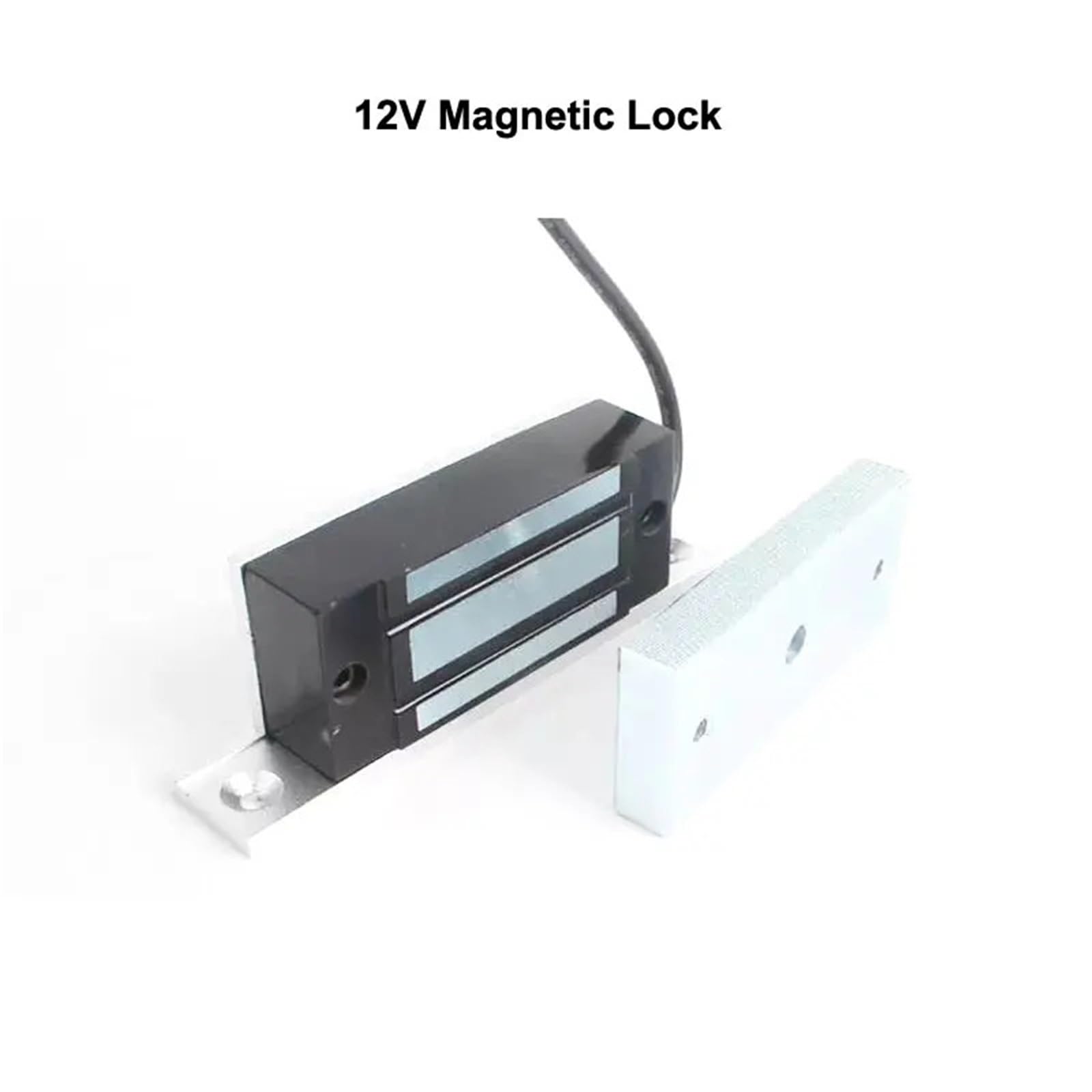 Zamek elektromagnetyczny drzwi, Mini Zamek Magnetyczny 60 Kg Niewidoczna Instalacja Zamki Elektroniczne 12 V Szafka Wodoodporna