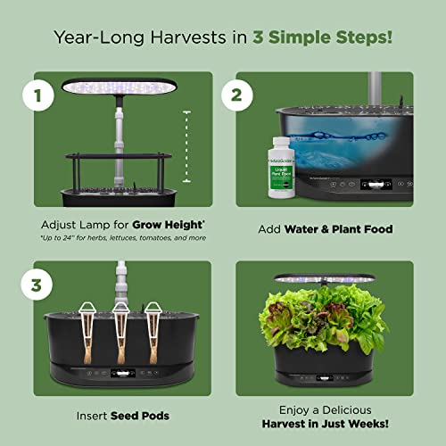 AeroGarden Bounty Basic - Indoor Garden with LED Grow Light, Black by AeroGarden - Image 9