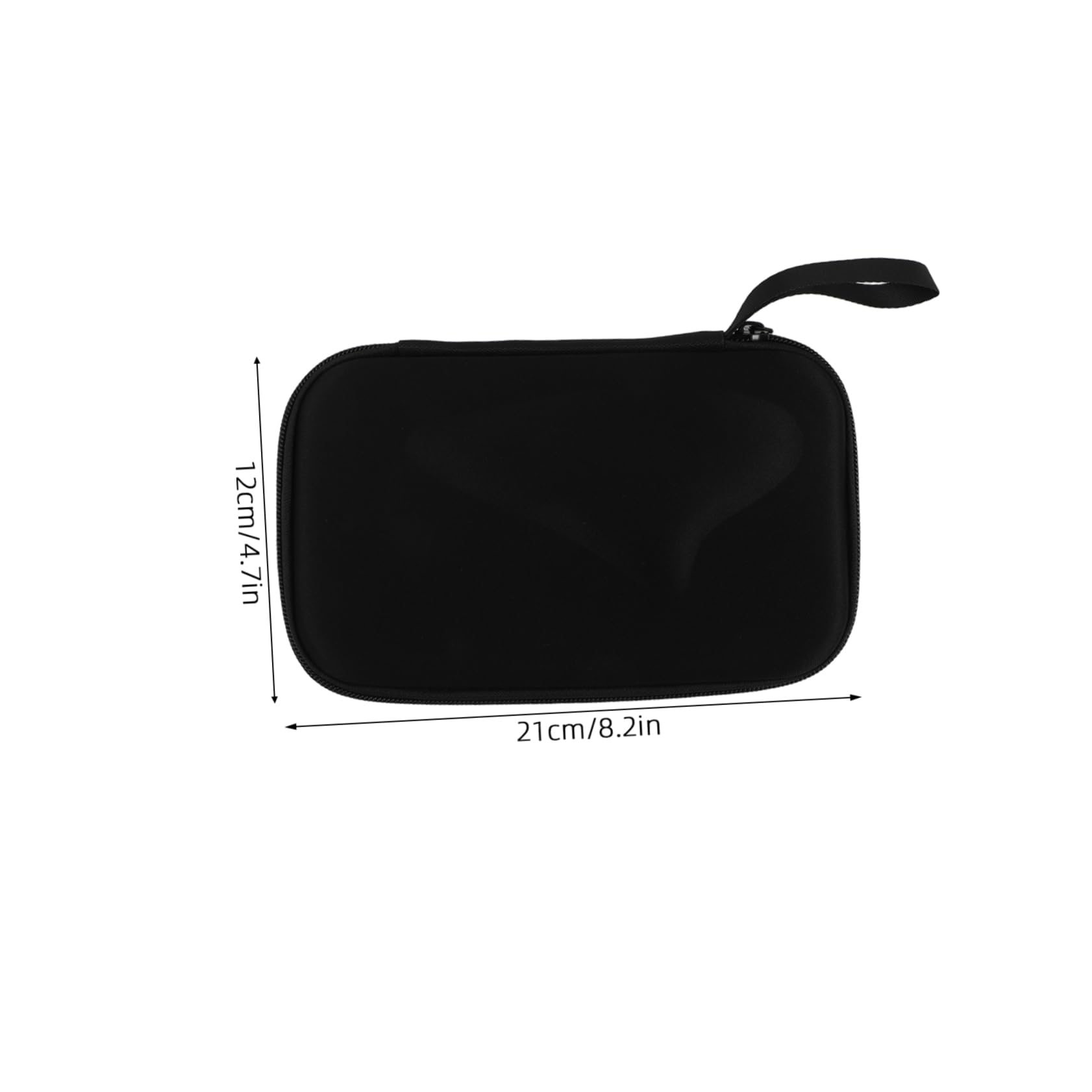 ERINGOGO Eva Hard Shell Ocarina Case Bag 12 Hole Flute Storage Carrier Handle for Portable Travel