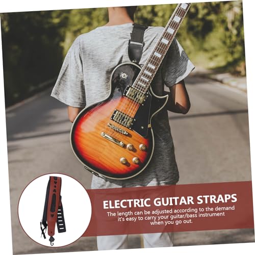 DIKACA 1 Pièces Sangle De Guitare Pratique Guitare Ceinture Médiator De Guitare Sangle D’Épaule De Guitare Basse Médiator Ceinture De Mode Accessoires De Guitare Électrique Vintage - Les Beatles, Paul McCartney, John Lennon, RIngo Starr, George Harrison DIKACA 1 Pièces Sangle De Guitare Pratique Guitare Ceinture Médiator De Guitare Sangle D'Épaule De Guitare Basse Médiator Ceinture De Mode Accessoires De Guitare Électrique Vintage – Image 8