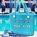 HLUWA 2Pcs Letter Butterfly Charms for Bogg Bag,Charm for Bogg Bag Accessories,Alphabet Insert Charms Compatible with Bogg Bag and Simply Southern Bag Decorative, Fit Most Rubber Beach Bag (R)