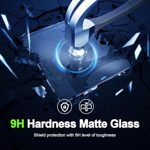Image of Anti-Glare Matte 2021-2026 F150 Screen Protector, for Ford F-150 (STX /XLT /Lariat /Tremor /King Ranch /Platinum /Limited /Raptor),9H Tempered Glass 2025 F150 Truck Accessories HD&Anti-Fingerprint 12 inch