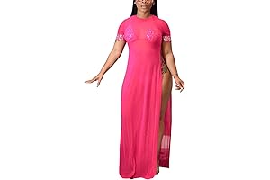 Get Beach Ready with the Go Modest Boutique Sheer Maxi Dress